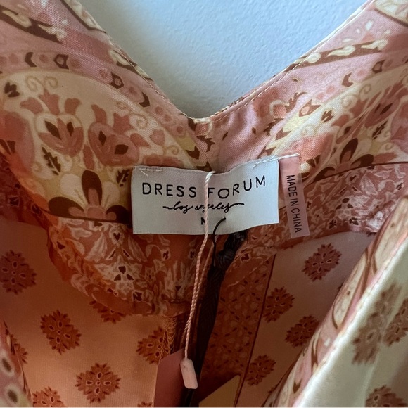 Pink Patterned jumpsuit - Picture 4 of 5